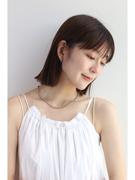 エクリフルール(equri fleur) 【目黒】ストレートボブ