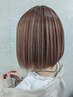 柔らかく自然なサラ髪へ ◆酸性ストレート＋カット◆　￥16000