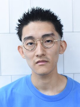 メリケンバーバーショップ コウベ(MERICAN BARBERSHOP KOBE) スパイキーショート