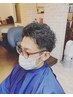 (Takahiko担当)メンズデザインパーマ+カット