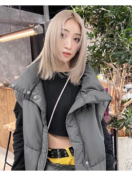 イコ(.ico) ペールベージュ　ダブルカラー