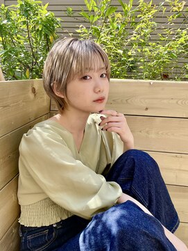 ニューヨークニューヨーク 守口店(NYNY) ハイトーン丸みショートボブ