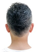 黄ぐまくん美容室 メンズ ベリーショート