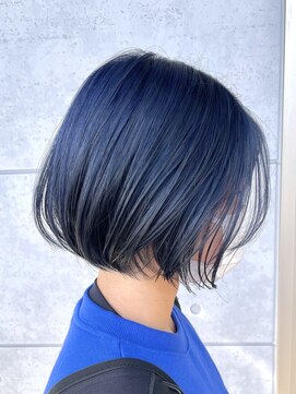 グラム 岡崎北店(gram) 青髪/ボブ