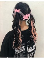 フェイブ(Fave)&nbsp;シールエクステ70枚×あいりちゃんヘア