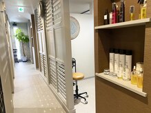 ヘアーサロンタシカ(Hair saron Tasica.)の雰囲気（4席全て半個室をご用意しております☆）