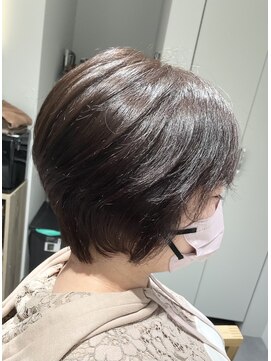 フク(FUKU) 【脱白髪染め】ショートボブ