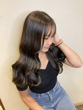 ヘアースペースブルームエア HAIR SPACE BLOOM Ea ダークオリーブベージュ