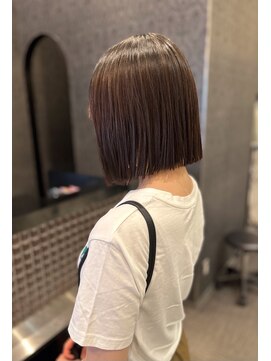 ミック ヘアアンドメイクアップ 直江津店(miq Hair&Make up) カット×縮毛矯正