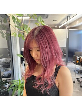 シェリール(CHERiR) ボルドーレッド ブリーチ2回以上必須