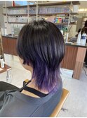 ウルフレイヤー×インナーカラー