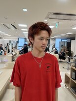 ケンジ 平塚ラスカ店(KENJE) スパイキーショート/メンズショート/ハイトーンカラー/平塚美容