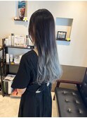 グラデーション ブルージュ