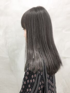 ラフヘアデザイン(Raf hair design) ダブルカラーハイトーンミルクティーベージュブリーチカラー