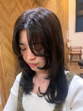 ティピ(tipi) おろしても結んでも可愛い顔まわりレイヤー☆宿里沙也香