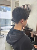 木村法子【マッシュカット(メンズ)波ウェーブ仕上げ】