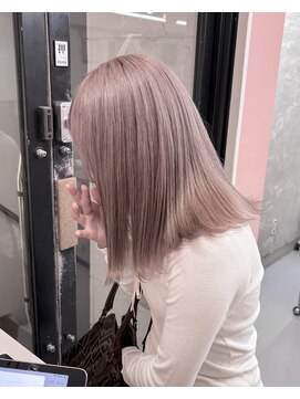 プネル(punel) ピンクグレージュ/ケアブリーチ/原宿