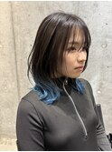 アクアブルーグラデーションカラー(ANNDER )