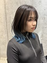 アクアブルーグラデーションカラー(ANNDER )