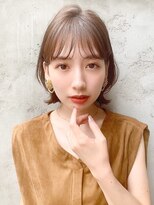 艶感くびれヘアイメチェンシースルーバング愛され#243f0327