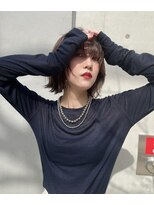 オプスヘアーフェリース(OPS HAIR feliz) ボブ　オリーブベージュ