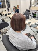 【脱白髪染め】白髪ぼかしハイライト×透明感ベージュ