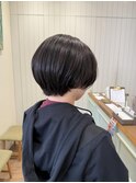 ヘアドネーション×丸みショート【金山】