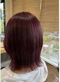切りっぱなしボブ