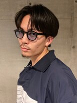 バイフィフス 原宿/表参道(by fifth)&nbsp;センターパートフェザーパーマニュアンスパーマワンカールパーマ