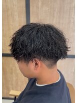 エッジ(EDGE)&nbsp;大分メンズ刈り上げマッシュツイストスパイラルパーマスタイル