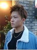 サーフカール/スパイキーショート/ブルーブラック[恵比寿]