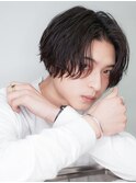 韓国メンズヘア/カルマパーマ/ニュアンスパーマ*渋谷/MEN'S/眉毛