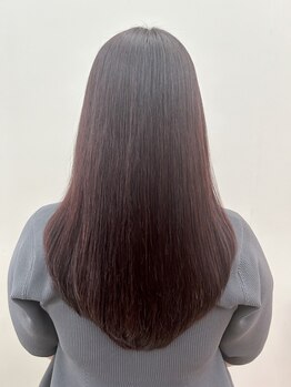 イーエル グランデ(e.ll grande)の写真/《ソフトクリーム縮毛矯正》ボリュームを抑え柔らかな髪へ！トリートメント級の髪質改善を◎