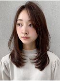 サイドバングくせ毛風カールうる艶髪くびれヘア結べるボブ