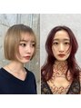 ステップボーンカット トーキョー(STEP BONE CUT TOKYO)&nbsp;癖毛ヘア　カール感、ミディアムレイヤーを得意としています！
