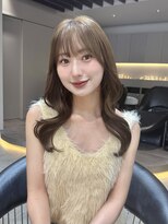 ロンド ロワール 門前仲町(Lond Loire)&nbsp;韓国レイヤーカット/くびれ巻き/前髪顔周り/セミディ[門前仲町]