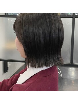 ソヨン 本厚木店(SOYON) 外ハネボブ/黒髪ボブ/切りっぱなしボブ