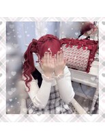 新宿コットン(cotton hair)&nbsp;立体リボンサイドポニー