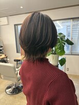 モコヘアーフロール(MOCO hair flor)&nbsp;ショートウルフ × すっきり襟足バランス