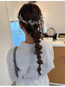 ミルヘアデザイン(mil hair design) グレージュ　艶髪　髪質改善　ブリーチ　ピンクベージュ　韓国風