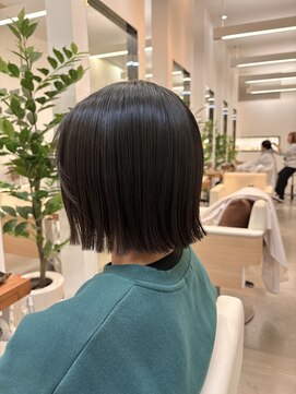 カッツ 駅家店(CUT S) 切りっぱなし外はねボブ