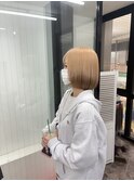 【COEUR/SHUEI】ボブハイトーン 似合わせカット ブロンド