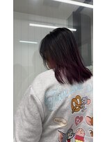 ヘアースマイルクー(HAIR SMILE COEUR)&nbsp;【COEUR/YUI】ラベンダーピンク×ロブレイヤー♪