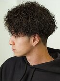スペインカール/グランジ/メンズパーマ/アクティブショート/針金