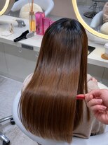 サンド クリア 横浜本店(sand clear) 手触りがまるで違う艶髪ストレート