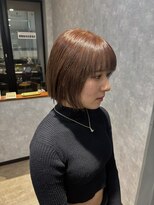 ルル(Lulu) ボブスタイルハニーベージュカラー