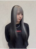 【デザインカラー】ブラック×ホワイトシルバー