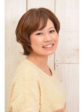 ヘアメイク カン プラスエフ(HAIR MAKE KANN+f) ふんわり愛されショート