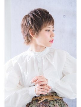 ネオリーブアピ 池袋店(Neolive api) 【neolive api 池袋】やわらかショートウルフ♪