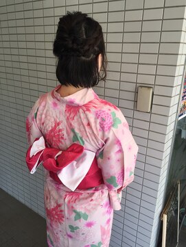 ヘアアンドスペース ベロン(hair&space velon) おまかせ浴衣セット